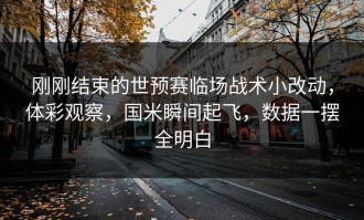 刚刚结束的世预赛临场战术小改动，体彩观察，国米瞬间起飞，数据一摆全明白